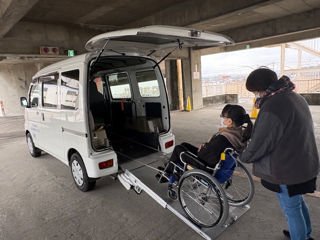 稲沢市 スローパータイプの介護タクシー車両
