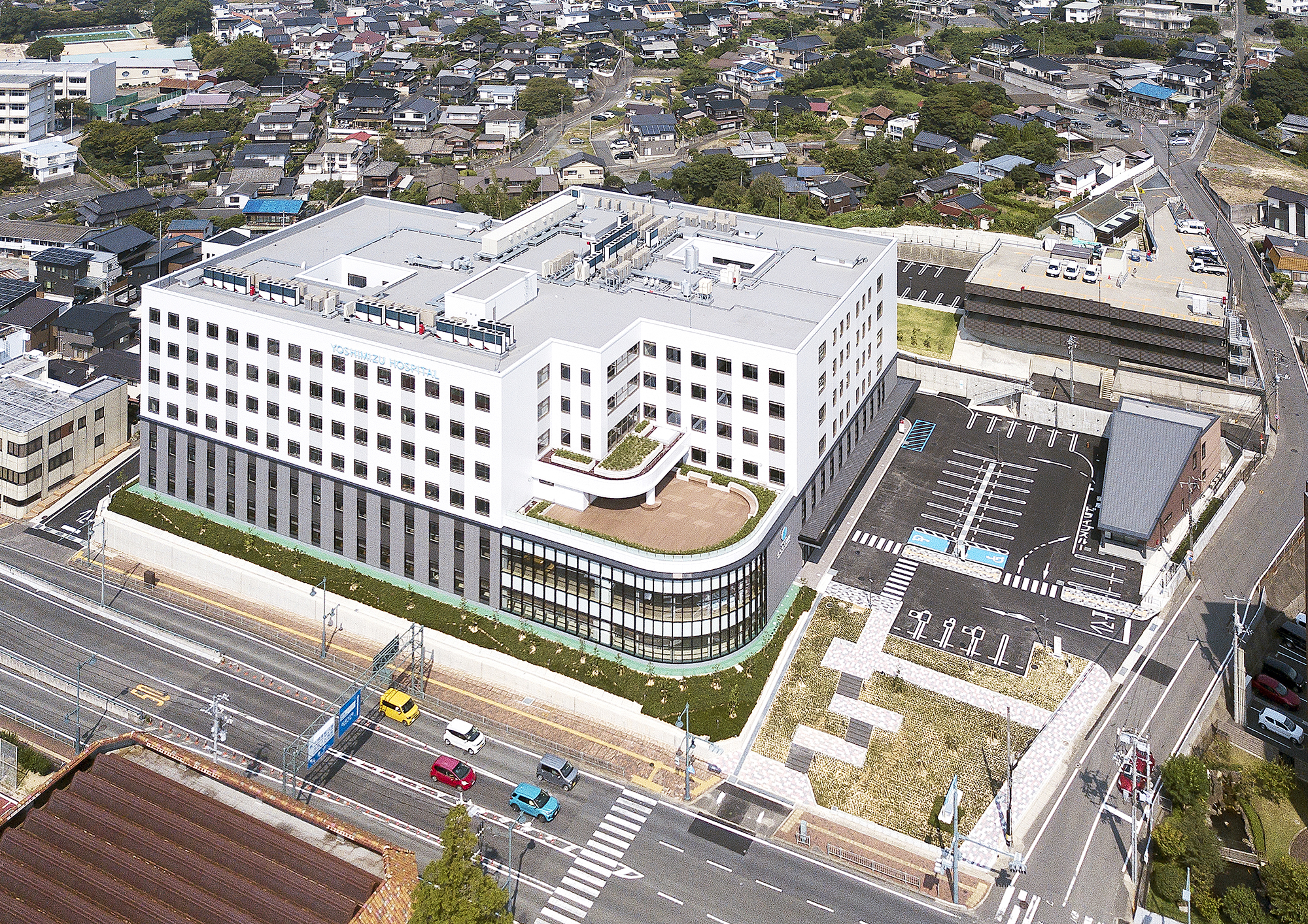 公式施設案内掲載の病院全景