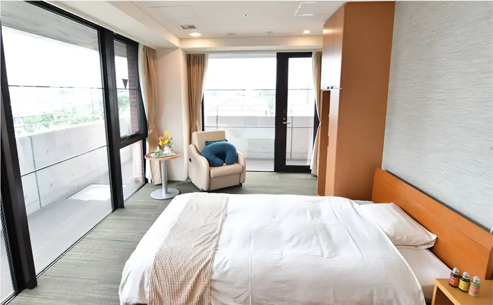 公式「お部屋について」に掲載される個室の写真