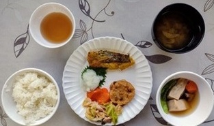 公式部門紹介に掲載された別の病院食