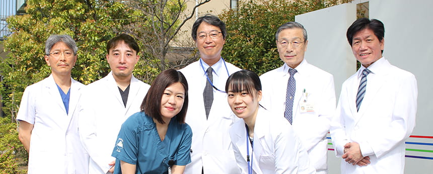 公式心臓血管外科紹介に掲載される医療スタッフの写真