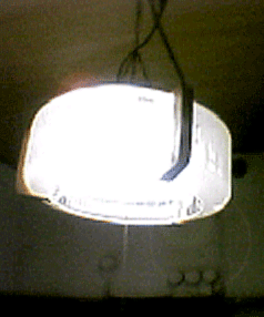 ハウスクリーニングされた照明器具