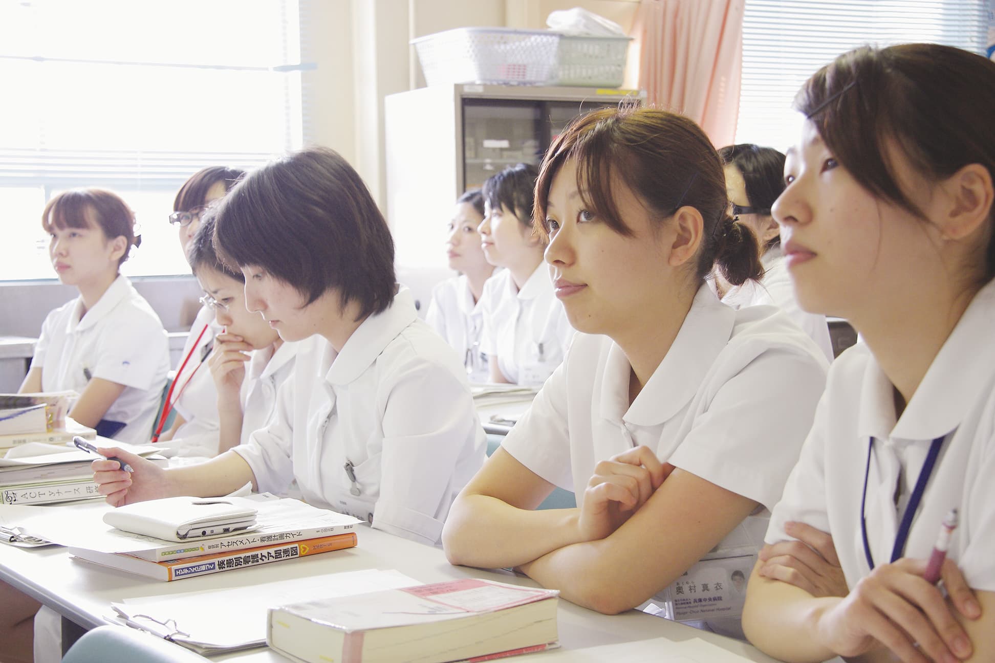 研修に参加する看護職員