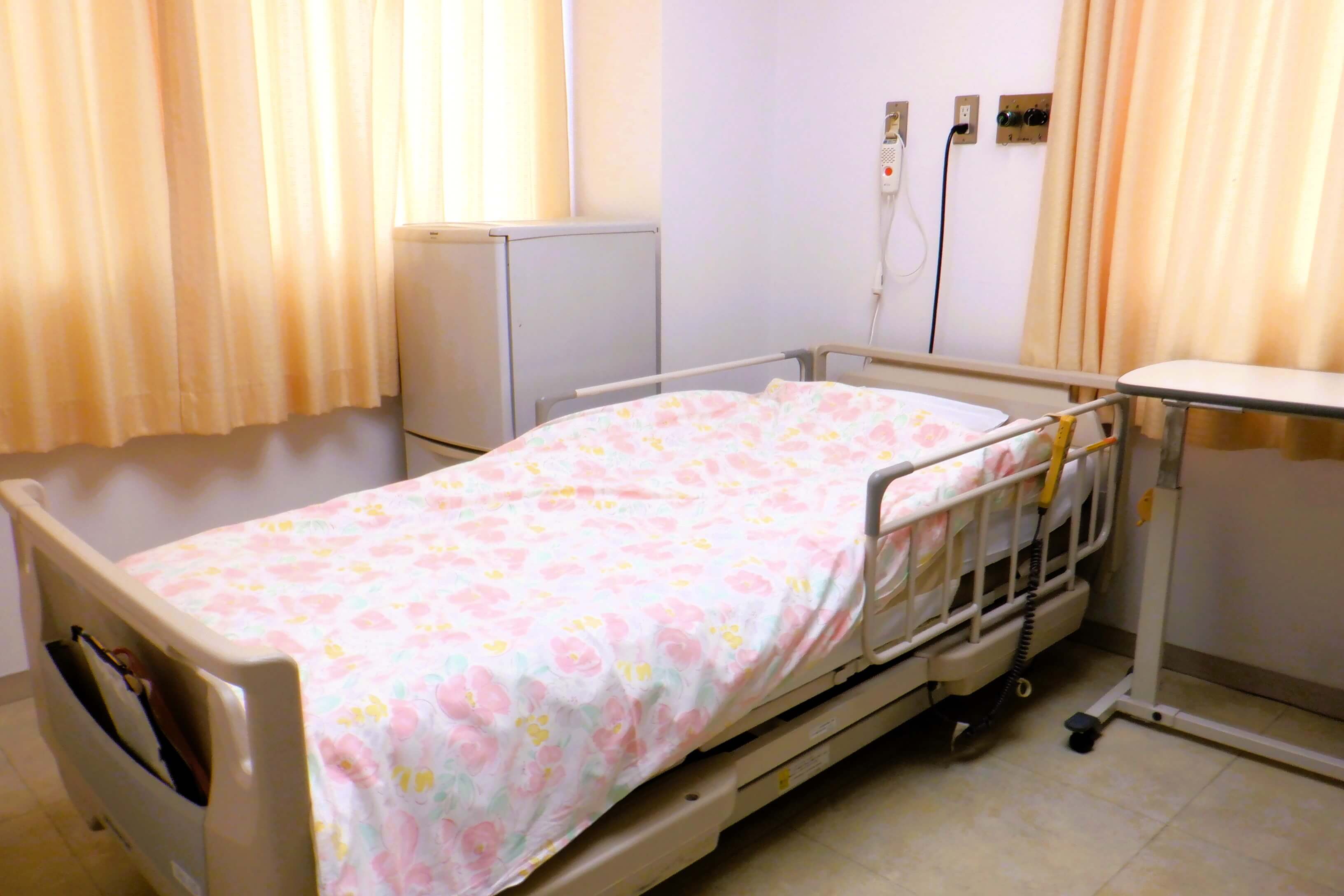 公式入院案内に掲載された病室