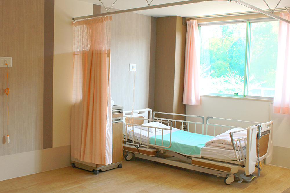 公式医療療養病棟ページに掲載された療養環境