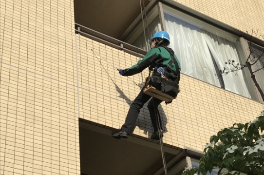 外壁打診調査イメージ画像