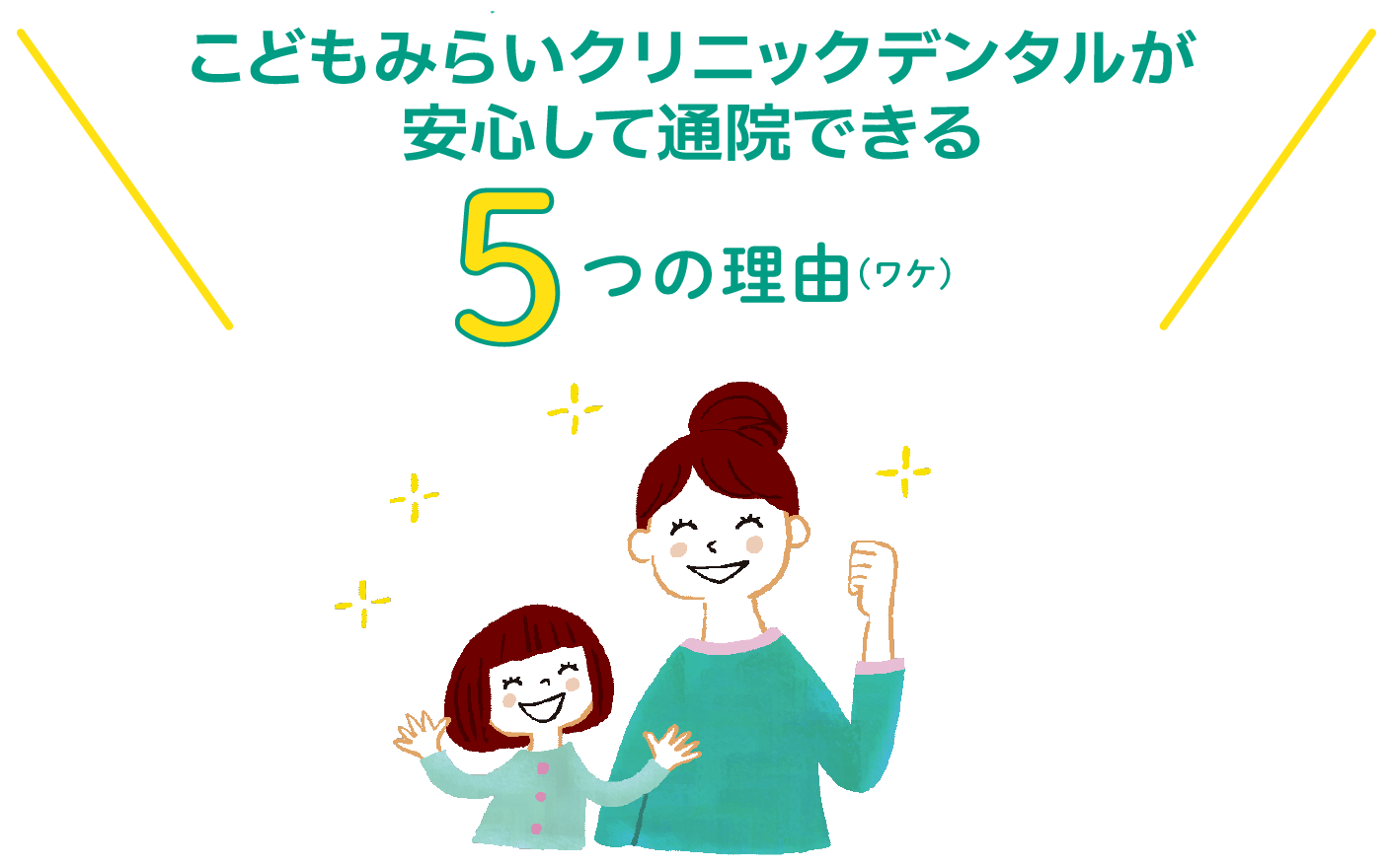 こどもみらいクリニックデンタル の写真