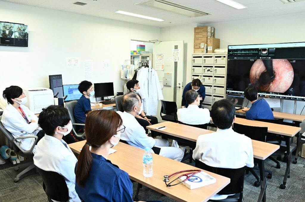 消化器病センターのスタッフカンファレンス