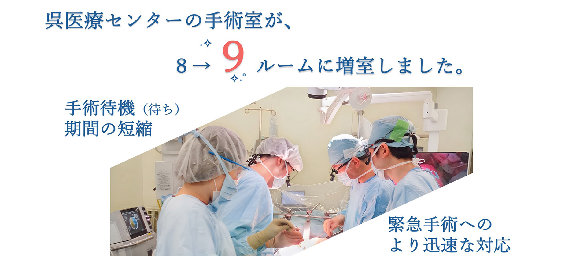 増設された手術室