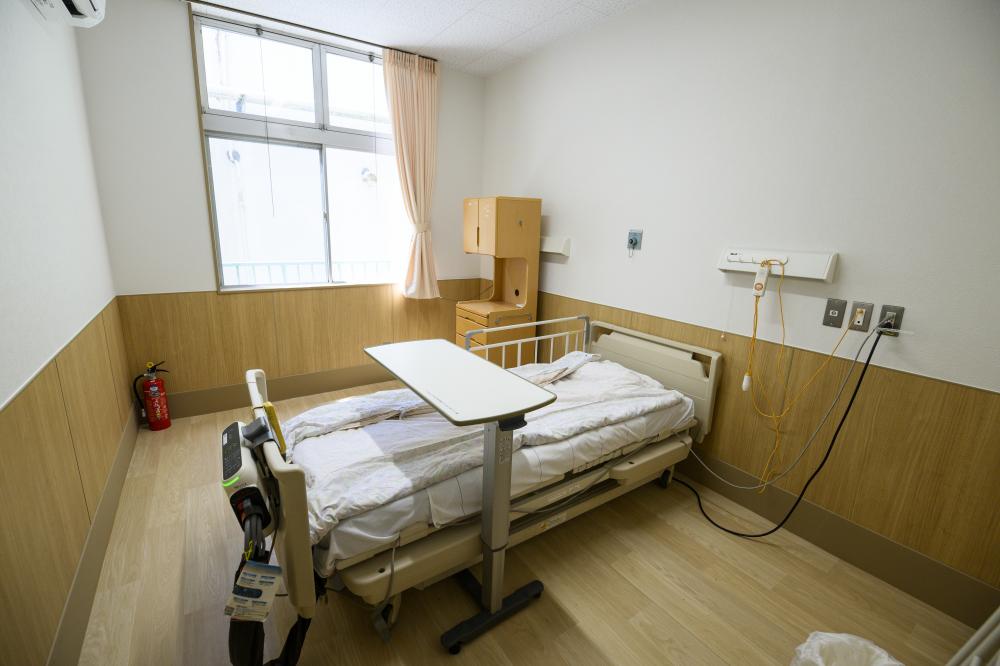公式施設紹介に掲載された無人の居室