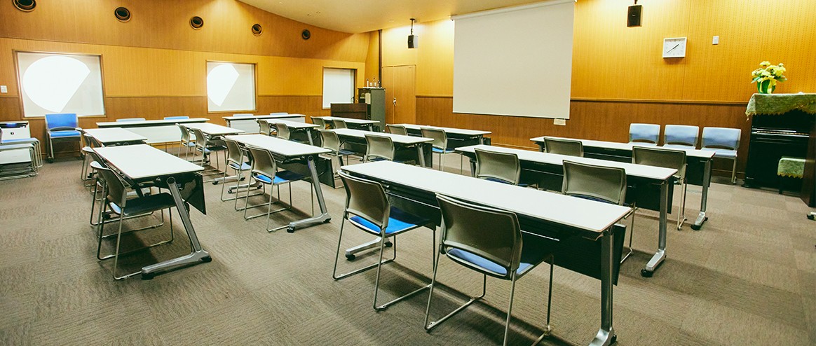 公式の地域向け取り組みとして掲載される市民公開講座の会場