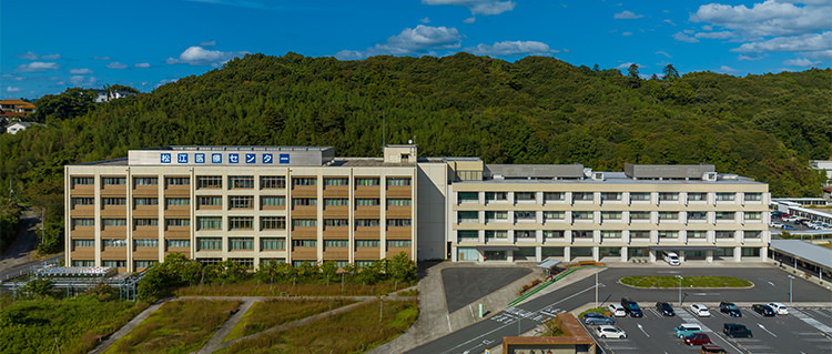 公式トップに掲載された松江医療センターの建物外観