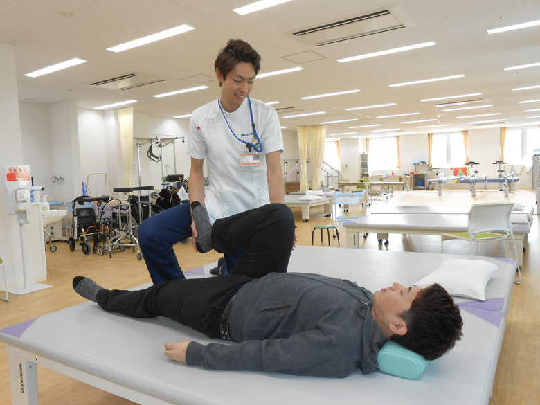 理学療法士による訓練