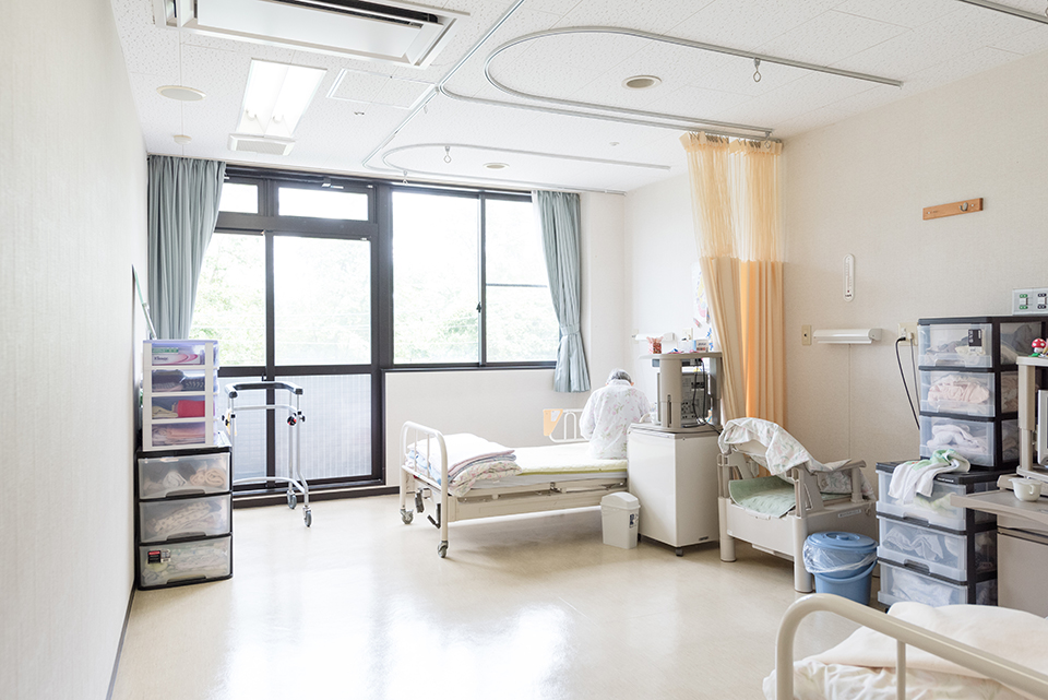 公式施設紹介に掲載された療養と生活のための居室