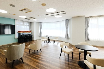 緩和ケア病棟の共用空間