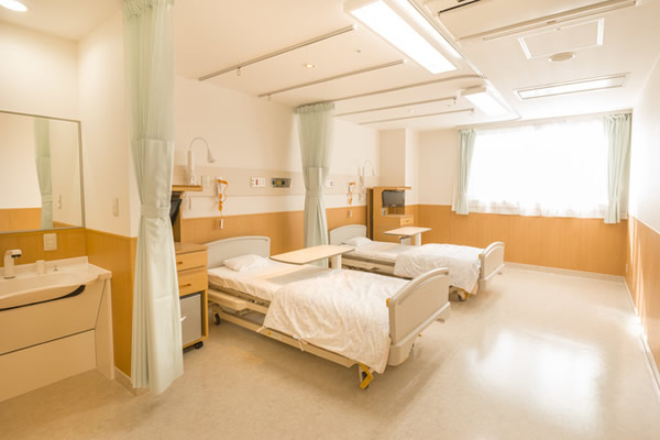 公式入院案内に掲載された病室