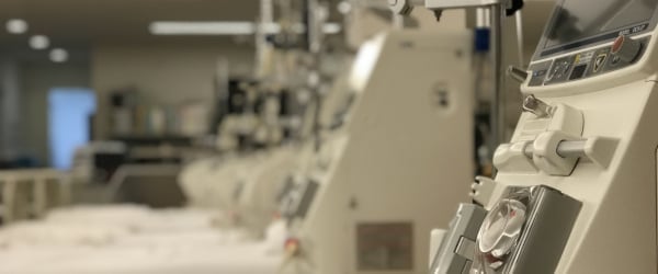 公式透析センターページに掲載された透析設備。