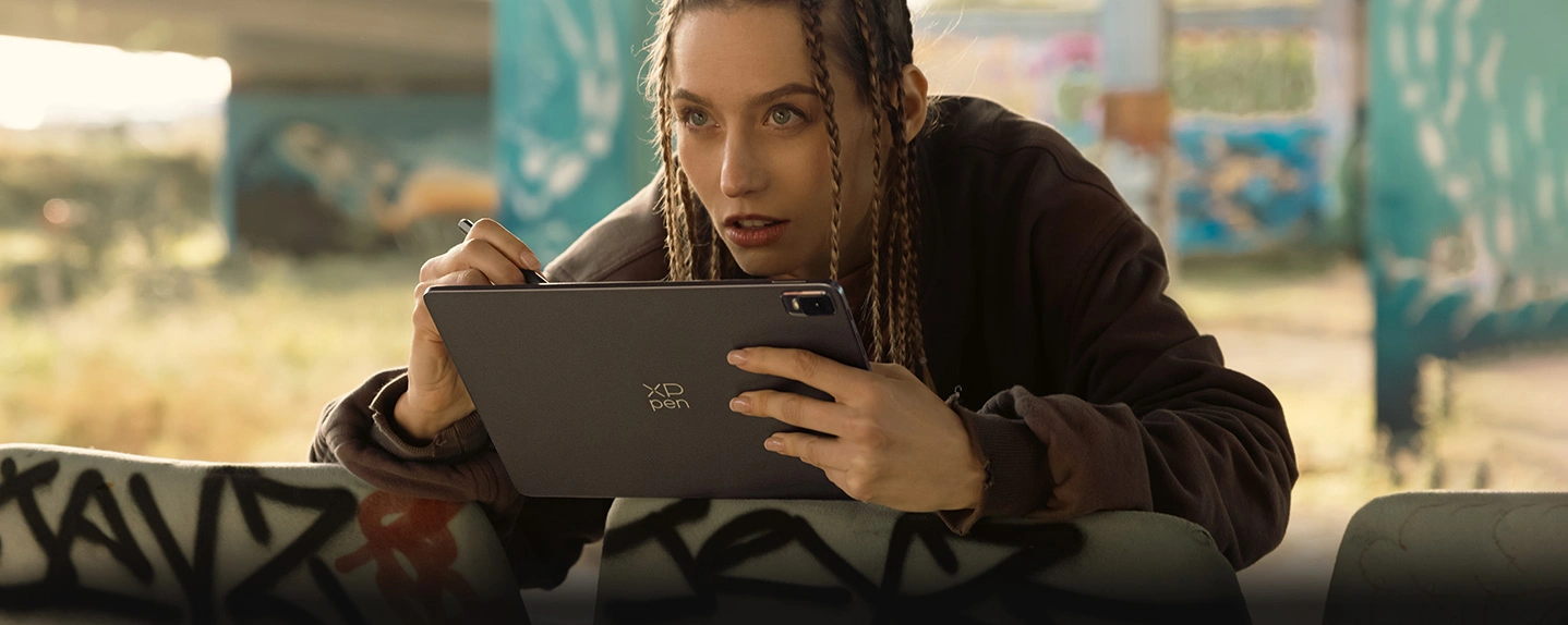 公式企業紹介に掲載されたXPPenタブレットを使うクリエイター