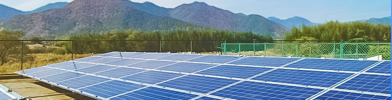 写真：太陽光パネル