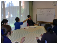 作業療法プログラムのグループ活動