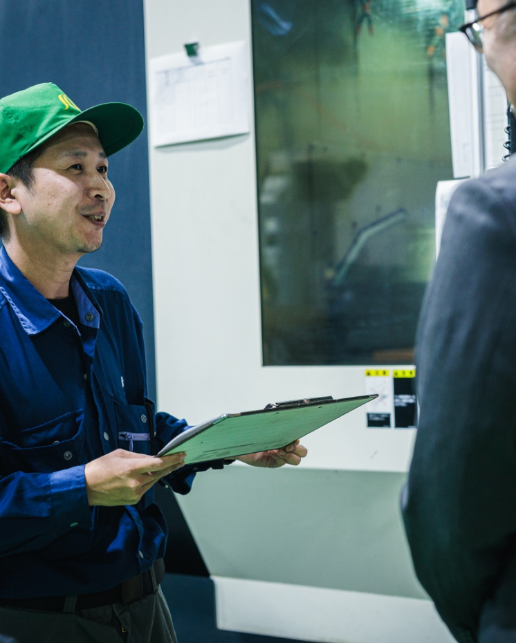試作から対応できる提案型企業