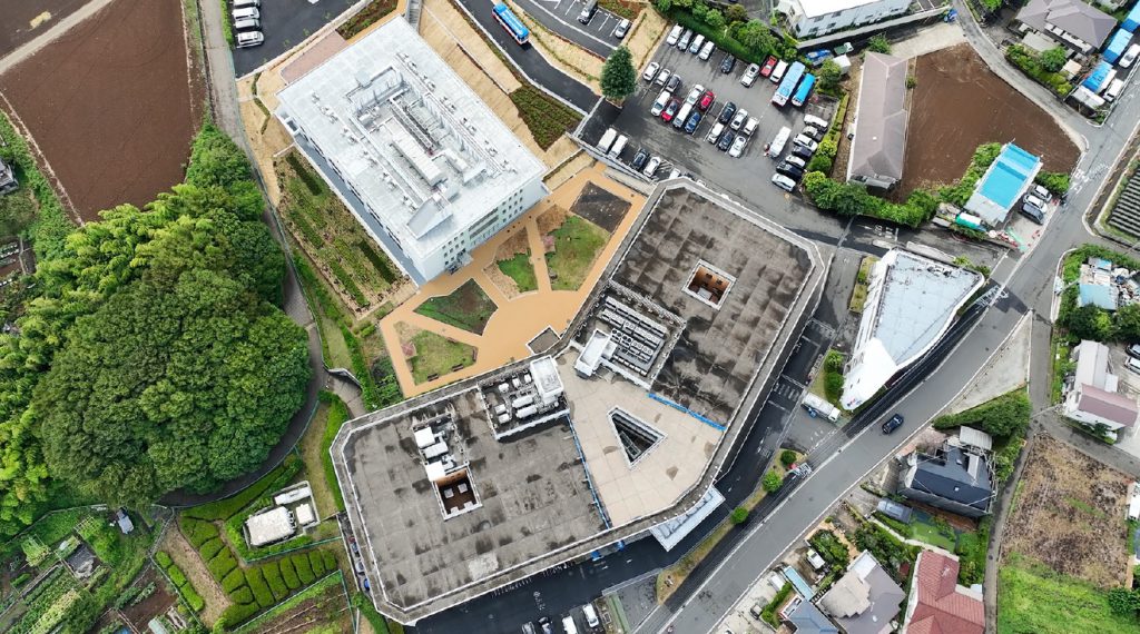 公式施設紹介に掲載された病院建物の全景