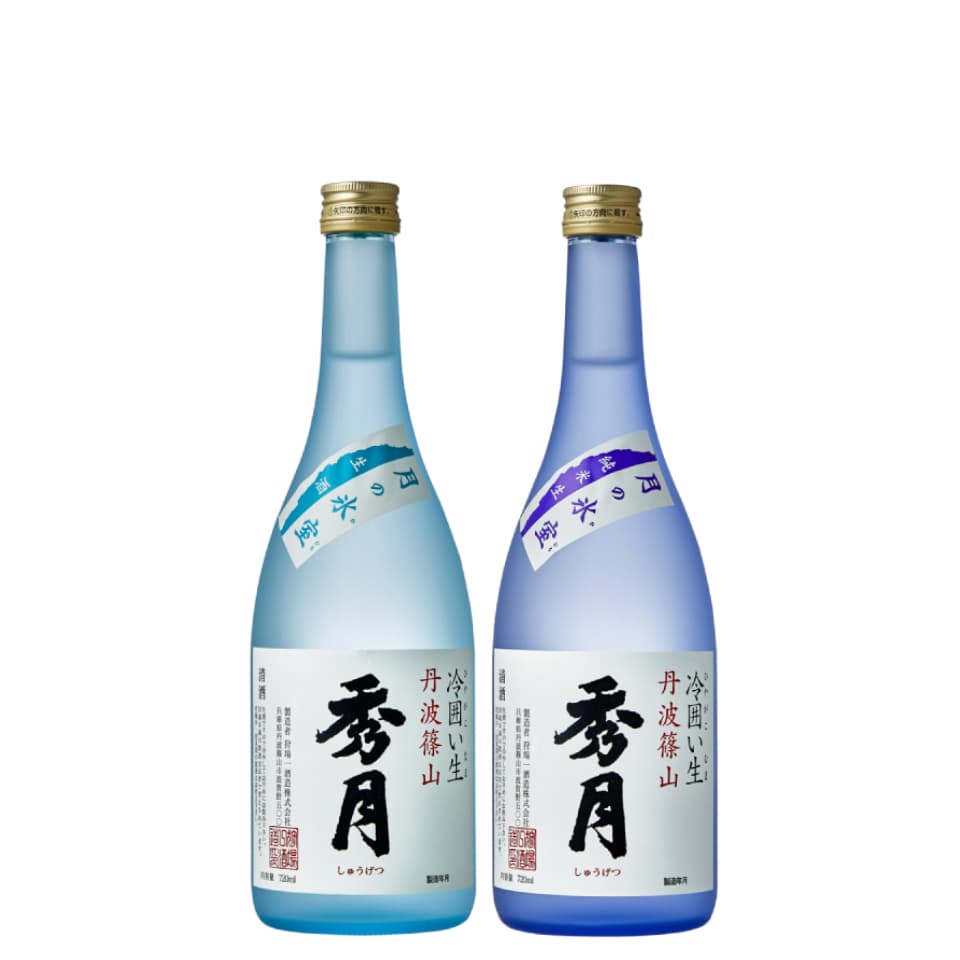 公式商品一覧掲載の秀月 冷囲い生酒二種