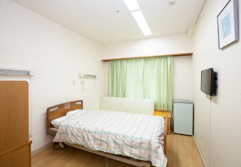 公式施設案内に掲載された病室の個室