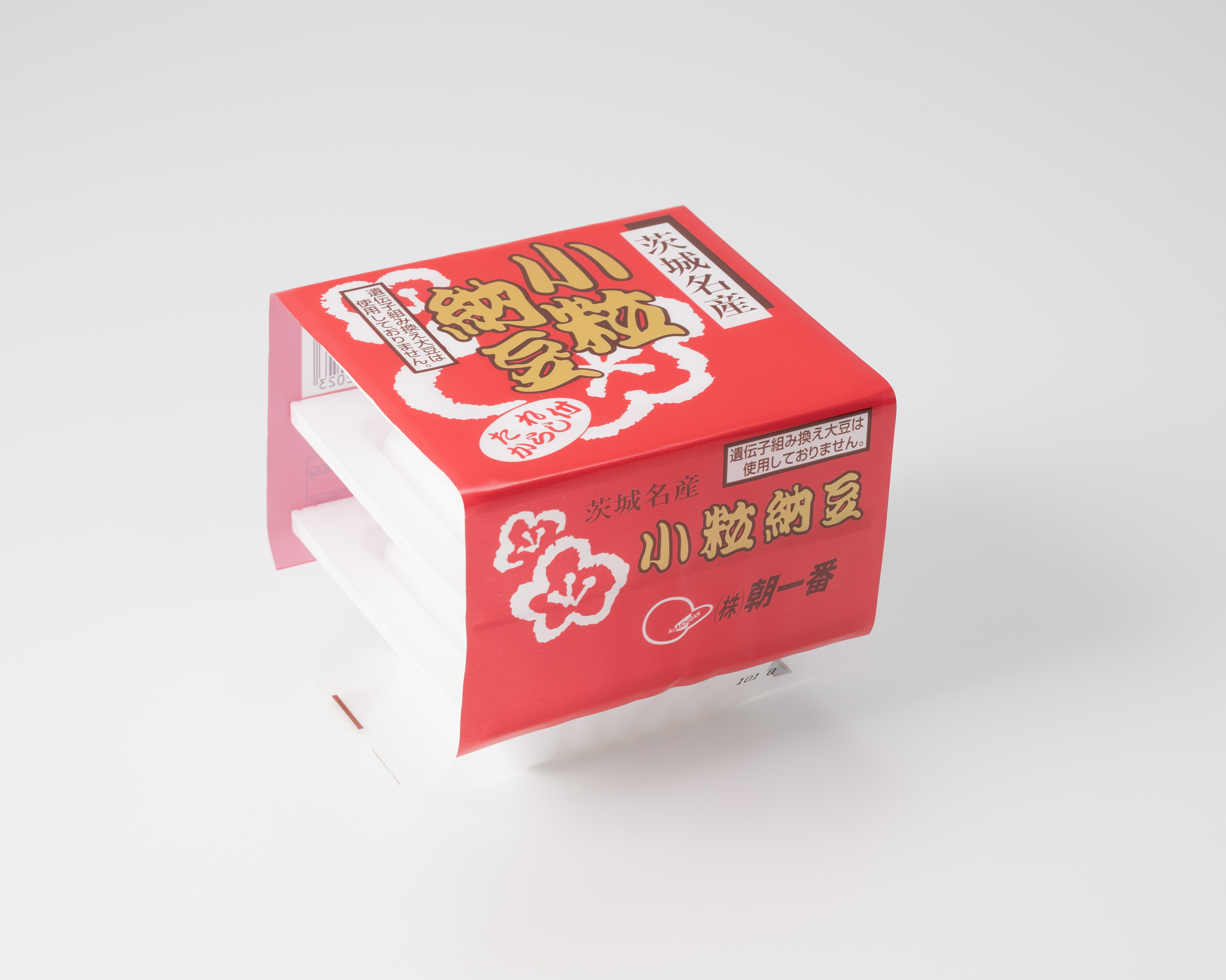 公式英語版の商品紹介に掲載された朝一番の納豆製品