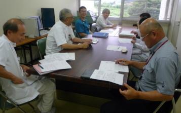 感染対策に関する職員会議