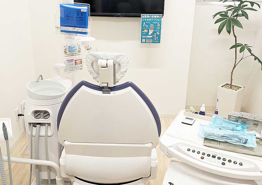 公式掲載の歯科ユニットを備えた診療室