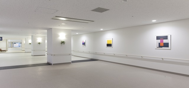 福井大学医学部附属病院の院内通路