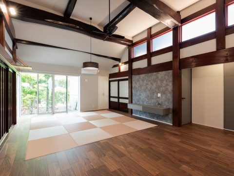 沢山のアイデアが詰まった古民家リフォーム