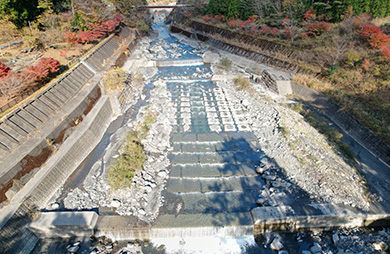 RIVER CONSTRUCTION 河川砂防工事分野