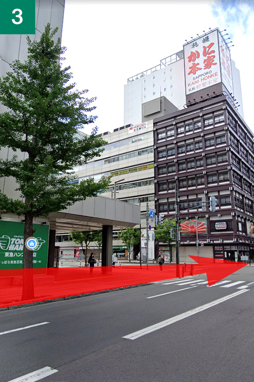 札幌院道順案内 3