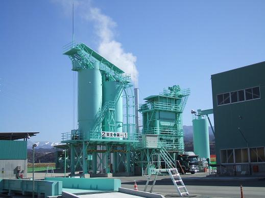 小木曽建設の自社アスコンプラント