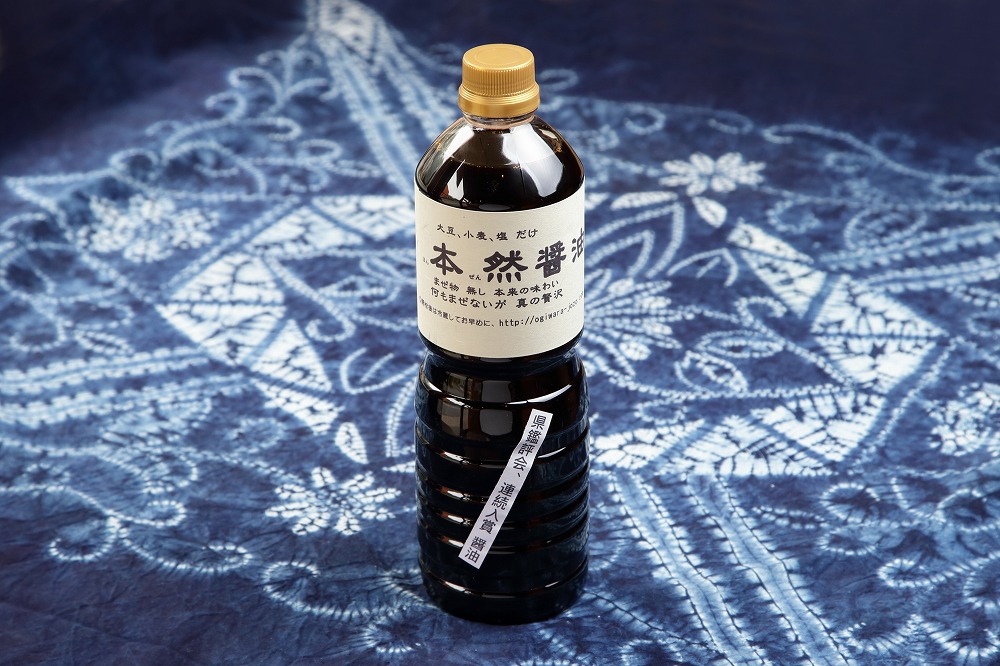 公式商品ページに掲載された、荻原醸造の本然醤油
