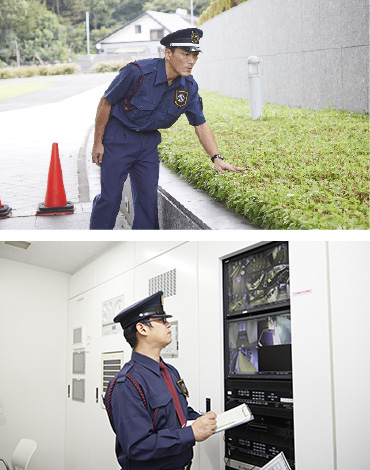 公式事業分野ページ由来の警備・監視業務画像