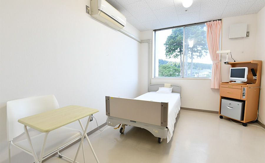 公式施設紹介ページに掲載された患者を含まない個室病室