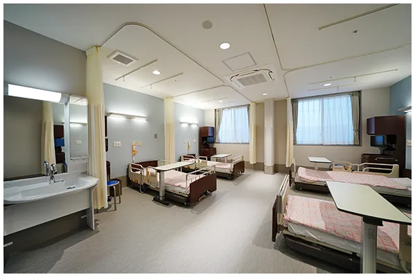 公式病棟案内に掲載された4床病室