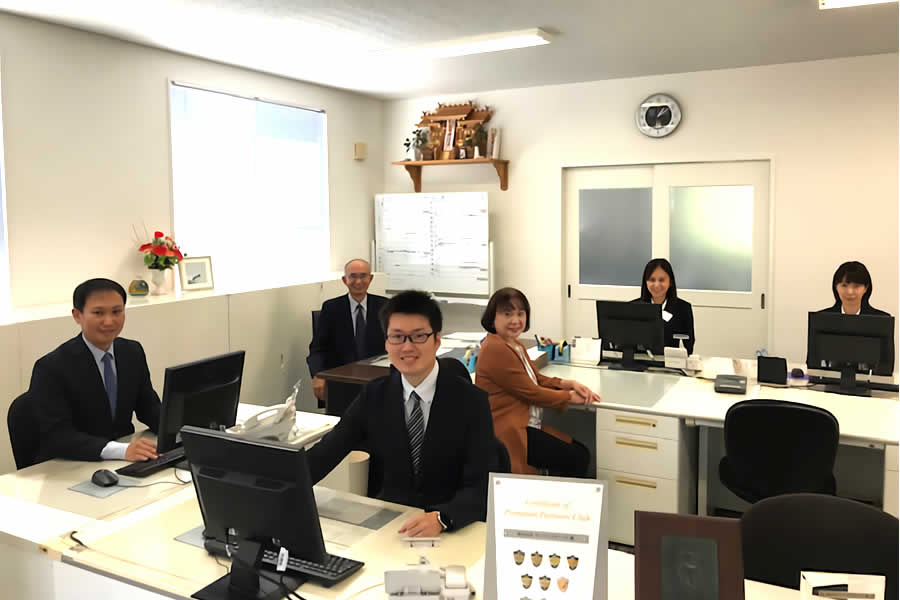 サンライズオフィスの内観イメージ