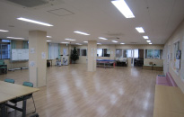 地域ケア部ページに掲載された作業療法室の風景