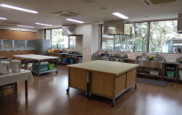 地域ケア部ページに掲載されたデイケア室内の風景