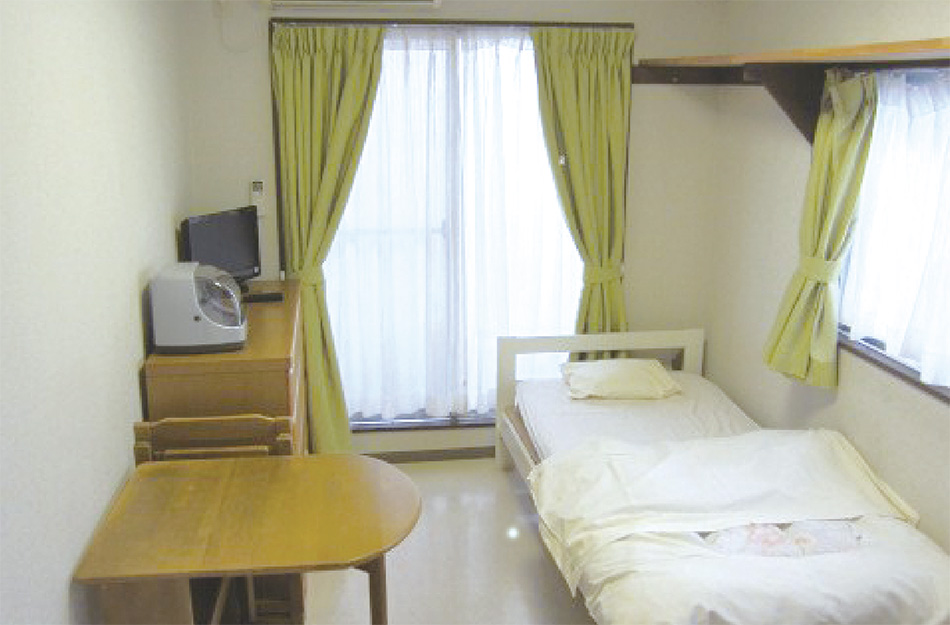公式粋交舎ページに掲載される一人部屋の居室