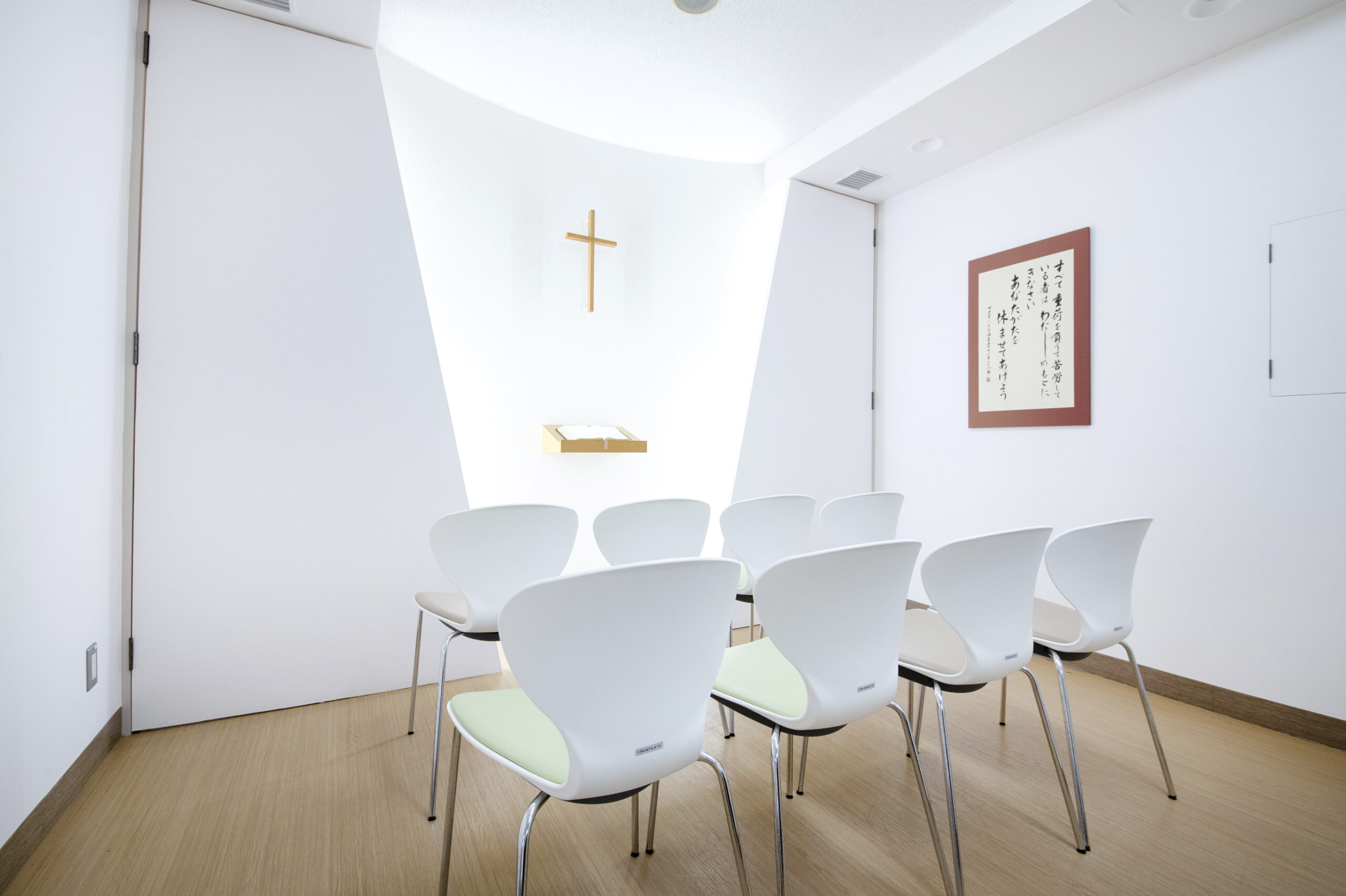 病棟内の祈りの部屋