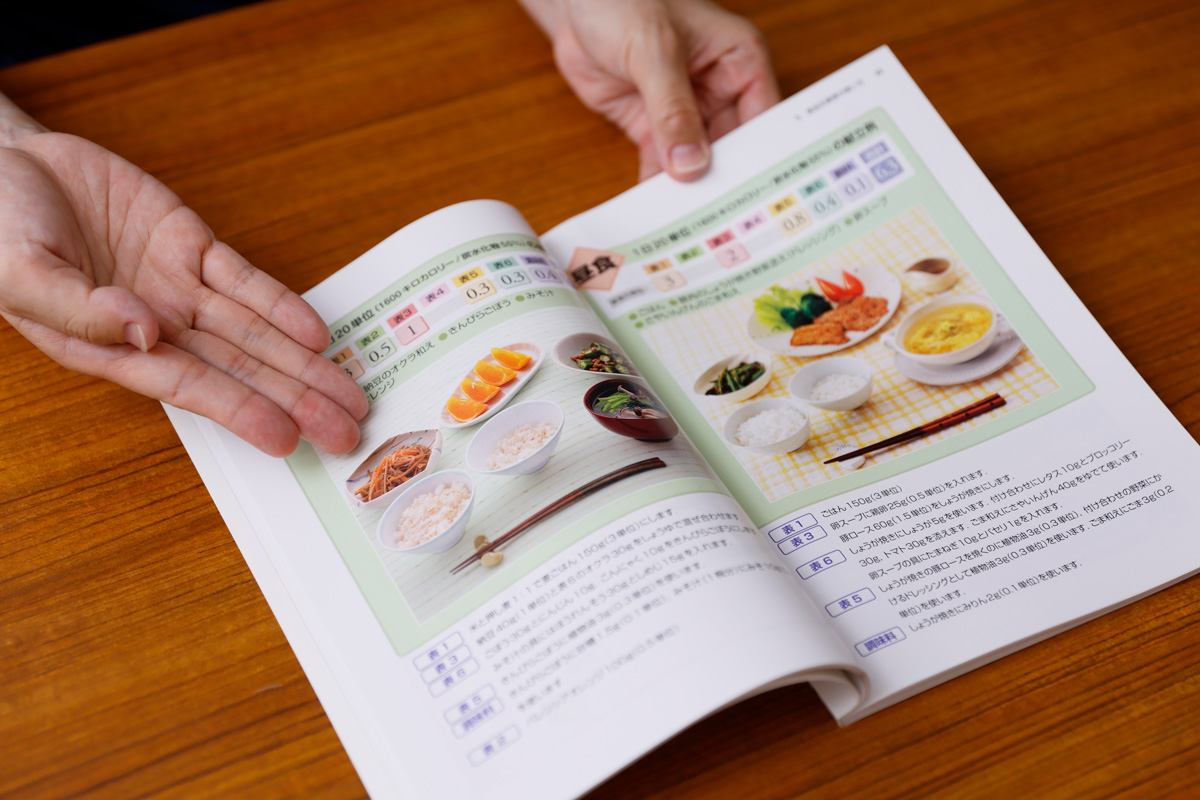 公式部門案内掲載の栄養課
