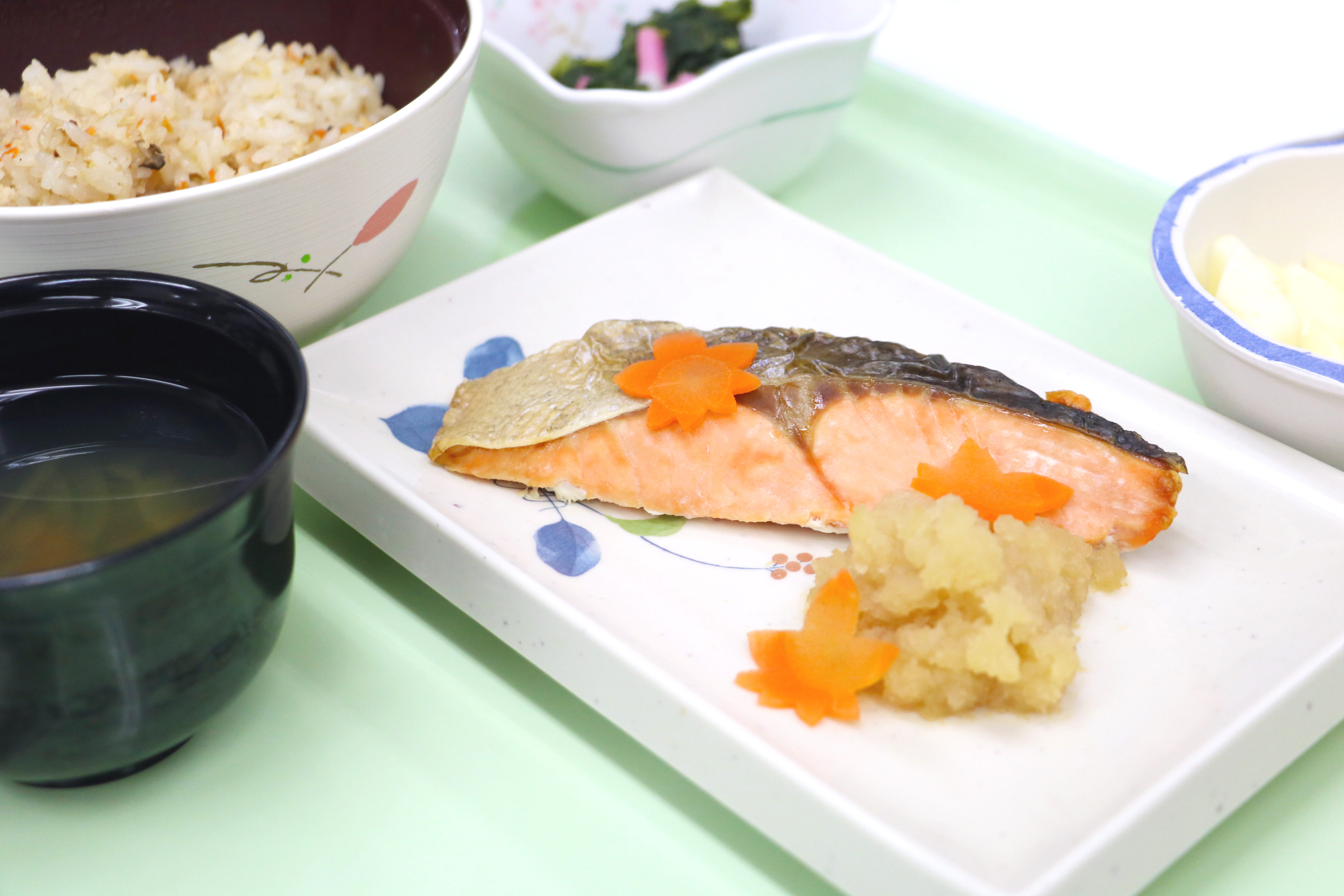 季節感のある院内調理の食事