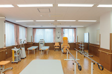 横畠病院のリハビリテーションルーム
